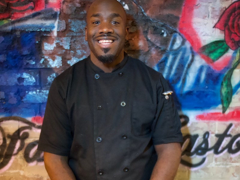 Darrell Gaston is the chef and founder of Kitchen Savages located in Historic Anacostia in Ward 8. (Marckell Williams/The Washington Informer)