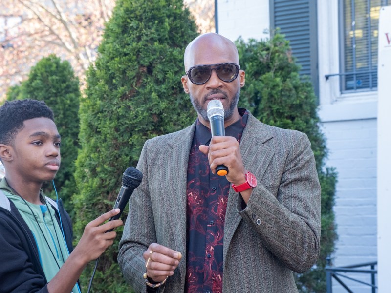 **FILE** Changing his affiliation from Democrat to the D.C. Statehood Green Party, grassroots activist Kymone Freeman is working to unseat D.C. Del. Eleanor Holmes Norton in the November general election. (Ja’Mon Jackson/The Washington Informer)