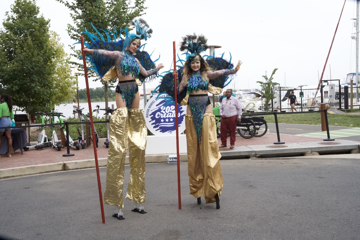 **FILE** D.C. Mayor Muriel Bowser and the D.C. Office of Cable, Television, Film, Music and Entertainment are highlighting the local creative community through 202Creates. (WI photo)
