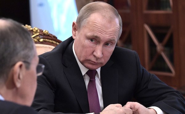 **FILE** Russian President Vladimir Putin (The Presidential Press and Information Office via Wikimedia Commons)
