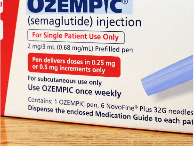 Ozempic, the prescription injection used to treat type 2 diabetes in adults, has become popular as a byproduct of weight loss, due to the medicine's ability to make one feel full over a longer period of time and encourage less food intake. (Courtesy photo)