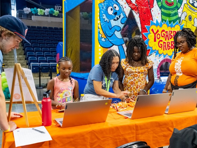 The Swaliga Foundation hosted the eighth annual #STEAMtheBlock event at the Entertainment & Sports Arena in Southeast D.C. (Ja’Mon Jackson/The Washington Informer)