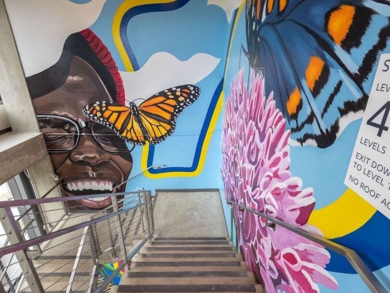 "Pollinator's Promise" by Miss Chelove (Courtesy of Amazon HQ2)