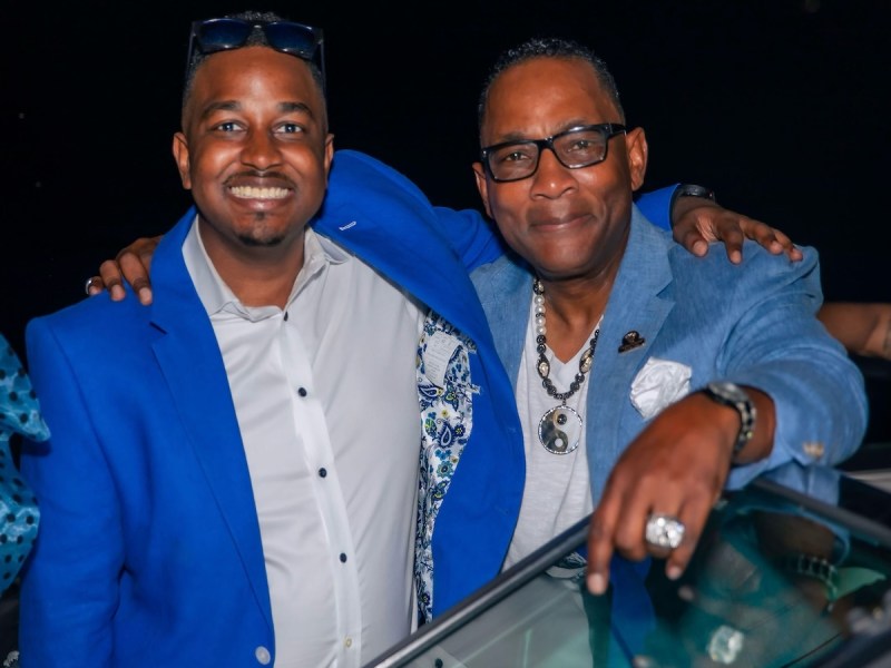 Roger Gore has used the lessons he's gained from dealing with sickle cell disease, to not only succeed in life, but set an example for his son Ruben, who has autism. (Courtesy of Roger Gore