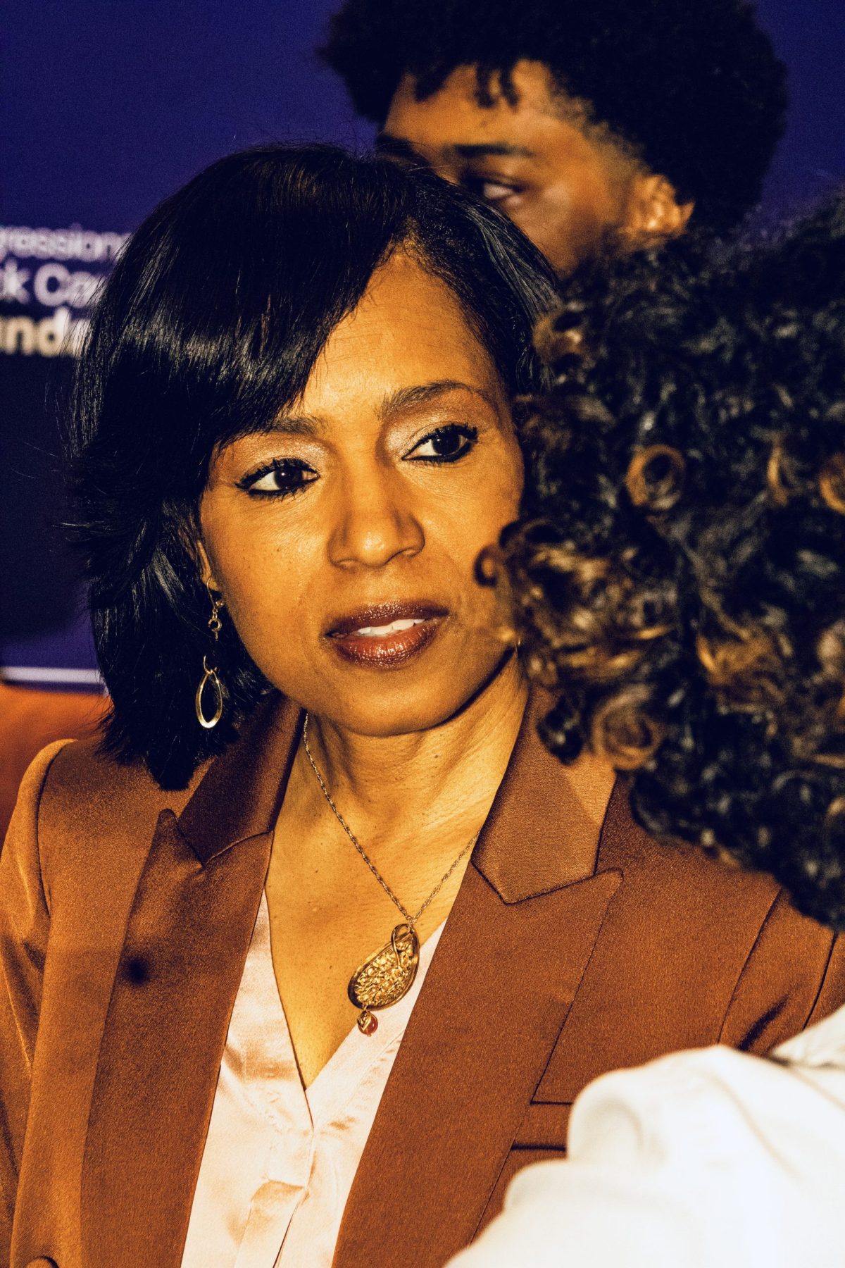 **FILE** Prince George's County Executive and Democratic Senate nominee Angela Alsobrooks is accused of improperly using tax credits on properties in the county and Washington, D.C. (Cleveland Nelson/The Washington Informer)