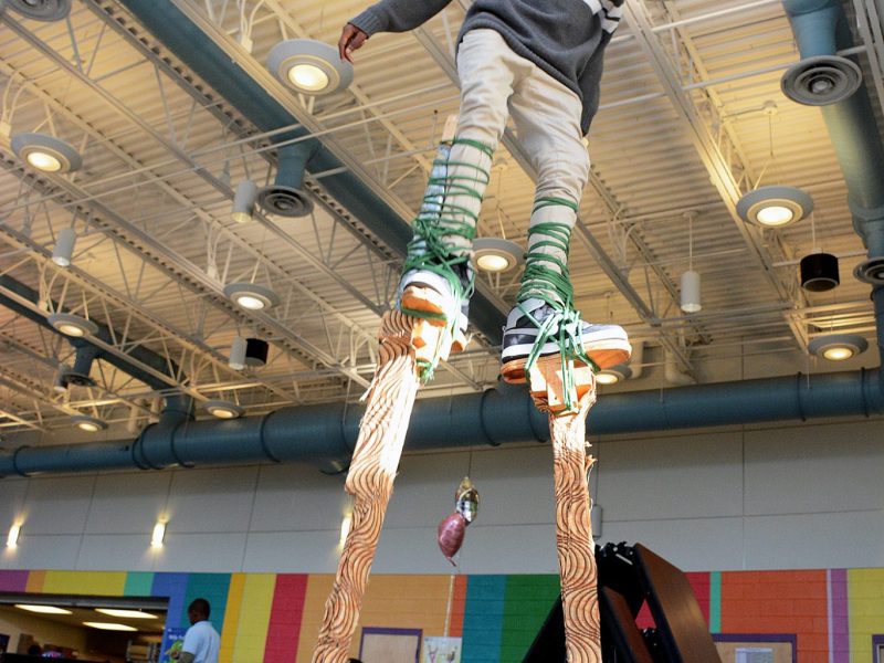 DeAndre Johnson, 13, is part of the "Speak Life Tour," which helps youth and young adults express themselves through dance, music and other art forms. /Photo by Roy Lewis